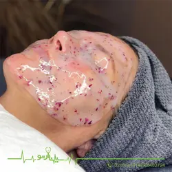 ماسک هیدروژلی گل رز