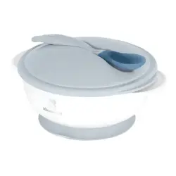 كاسه درب دار كیكابو به همراه قاشق حرارتی