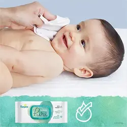 دستمال مرطوب پایه آب پمپرز