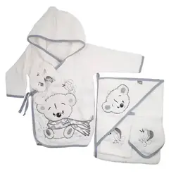 سرویس حوله نوزادی ٥ تكه مادركر