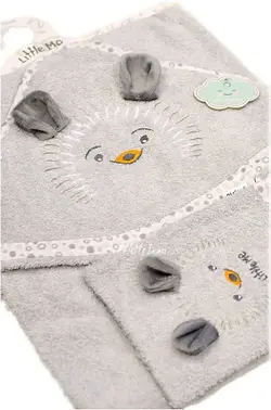 حوله دور پیچ نوزادی دوتکه گلدوزی little me