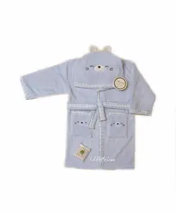 حوله تک تن پوش نوزادی گلدوزی little me