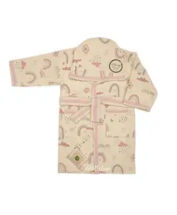 حوله تک تن پوش نوزادی تمام چاپ little me