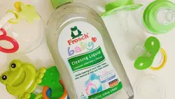 مایع استریل و ضد عفونی کننده شیشه شیر آلمانی Frosch