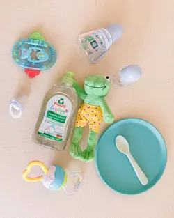 مایع استریل و ضد عفونی کننده شیشه شیر آلمانی Frosch