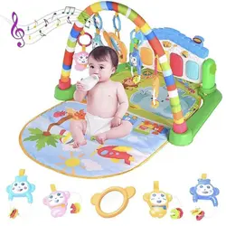 تشک بازی هانگر طرح جنگل و صفحه موزیکال طرح خانه