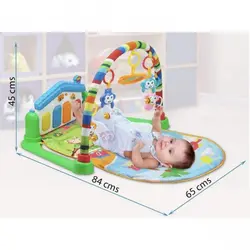 تشک بازی هانگر طرح جنگل و صفحه موزیکال طرح خانه