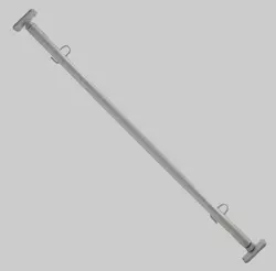 میله بارفیکس مخصوص تاب کودک فولادی رنگ کوره ای