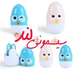 ست قیچی و ناخن گیر نوزادی تخم مرغی