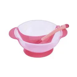 کاسه چسبان چیکو به همراه قاشق