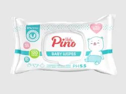 دستمال مرطوب نوزادی پینو 72 عددی(pino)