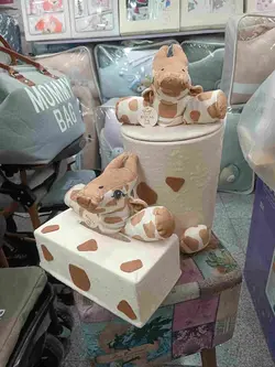 سطل و جادستمال زرافه