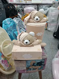 سطل و جا دستمال