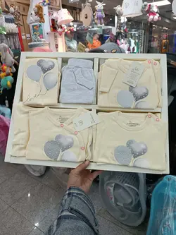 نوزده تیکه پنبه دانالو بادکنکی لیمویی