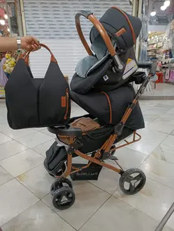 سرویس کالسکه مادرلند مشکی با بدنه بنیتا دلیجان