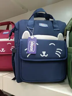 ساک چیکو کوله گربه سرمه ای