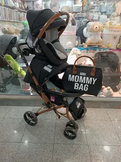 سرویس کالسکه مامی بگ مشکی ترک با بدنه بنیتا دلیجان