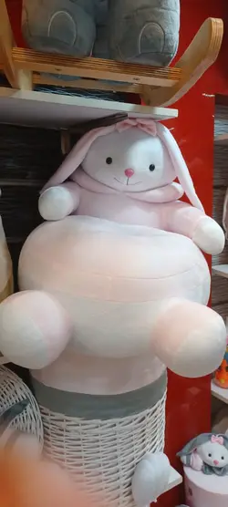 اکسسوری خرگوش با پارچه خارجی مخمل