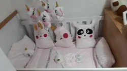 روتختی مخمل هفت تیکه تک شاخ