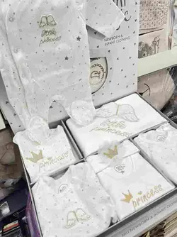 سیزده تیکه نیلی طرح تاج