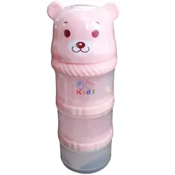 انبار غذای سه طبقه طرح خرس کیدز Kids