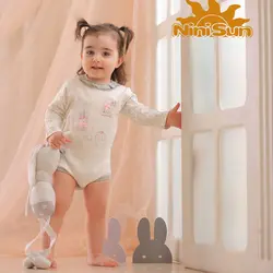 بادی آستین بلند نی نی سان مدل خرگوش