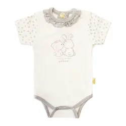 بادی آستین کوتاه نی نی سان مدل خرگوش