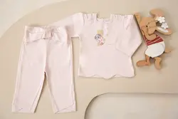 بلوز آستین بلند فانتزی دخترانه طرح ویولت دانالو DANALOO