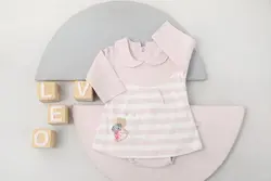 پیراهن  آستین بلند دخترانه طرح ویولت دانالو DANALOO