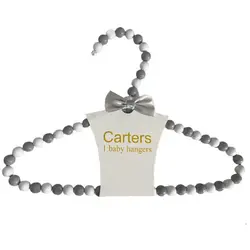 چوب لباسی مرواریدی پاپیون دار كارترز Carters