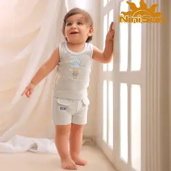 رکابی نی نی سان طرح خرس و جوجه