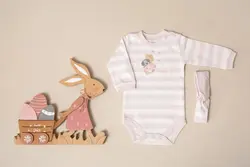 زیر دکمه آستین بلند دخترانه طرح ویولت دانالو DANALOO