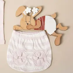 شورت پوشکی نوزاد طرح ویولت دانالو DANALOO