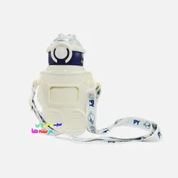 فلاسک نی دار با روکش سیلیکونی طرح ربات