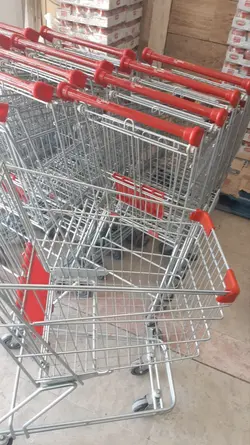 چرخ خرید فروشگاهی 60 لیتری