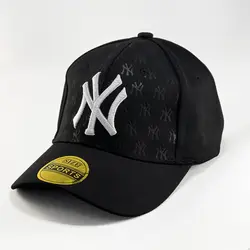 کلاه نقاب دار کتان طرح NY