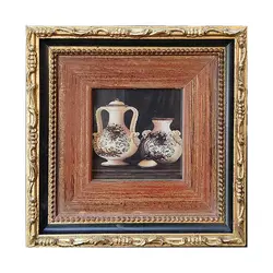 قاب عکس چوبی دست ساز سیوارو sivaro مدل WOOD-GOLD
