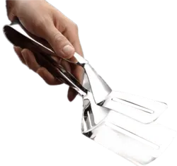 انبر استیل غذا سی اند ای C&E  – دو کفه