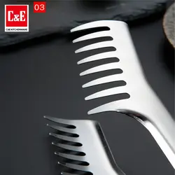 انبر سالاد استیل سی اند ای C&E مدل Salad Tong