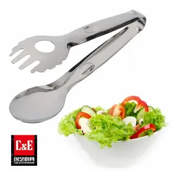 انبر سالاد و غذا سی اند ای C&E جنس استیل مدل Tong