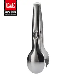 انبر سالاد و غذا سی اند ای C&E جنس استیل مدل Tong