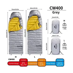 كيسه خواب نيچرهايك CWZ400
