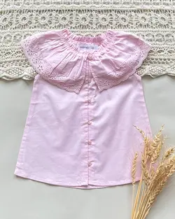 تاپ خامه دوزی Redtag , شلوارک جین کاغذی h&m