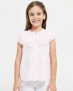 تاپ خامه دوزی Redtag , شلوارک جین کاغذی h&m
