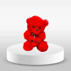 عيد الحب رومانسية  تيدي بيرز (خرس سوزنی قلبی نشسته عروسک پولیشی ) (تیپ1)