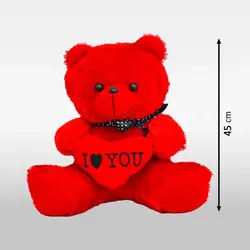 عيد الحب رومانسية  تيدي بيرز (خرس سوزنی قلبی نشسته عروسک پولیشی ) (تیپ1)