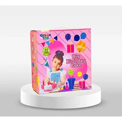 لعبة تقطيع المطبخ البلاستيكية كعكة عيد الميلاد (کیک  تولد )