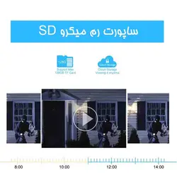 دوربین مینی اسپید دام سیمکارتی پنل خورشیدی مدل IPC-TP5