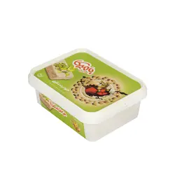 حلواشکری ۴۰۰ گرم پسته‌ای بامیکا