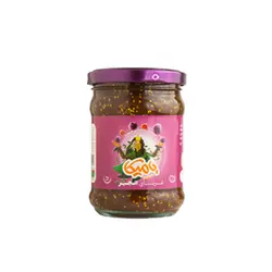 مربا انجیر ۳۰۰ گرمی شیشه‌ای بامیکا